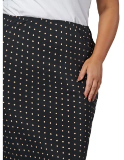 SOMETHING 4 OLIVIA - EMILY PRINT MIDI SKIRT