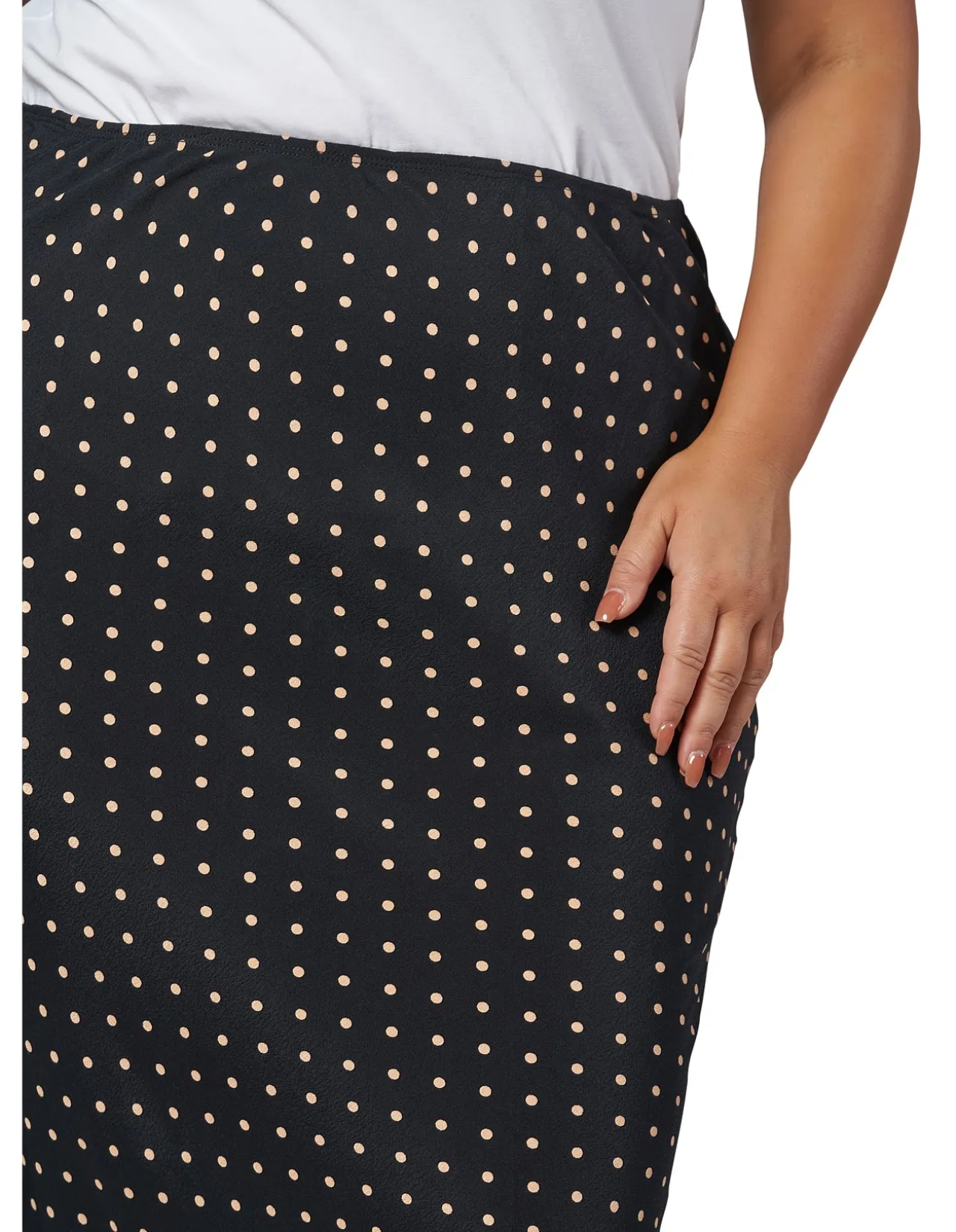 SOMETHING 4 OLIVIA - EMILY PRINT MIDI SKIRT