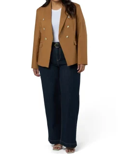 SOMETHING 4 OLIVIA-MADELEINE BUTTON BLAZER
