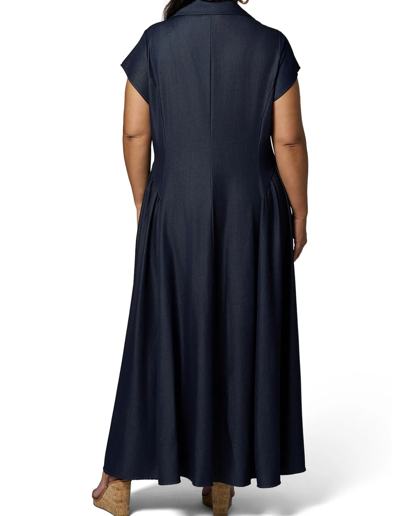 SOMETHING 4 OLIVIA-PAIGE MAXI SHIRT DRESS