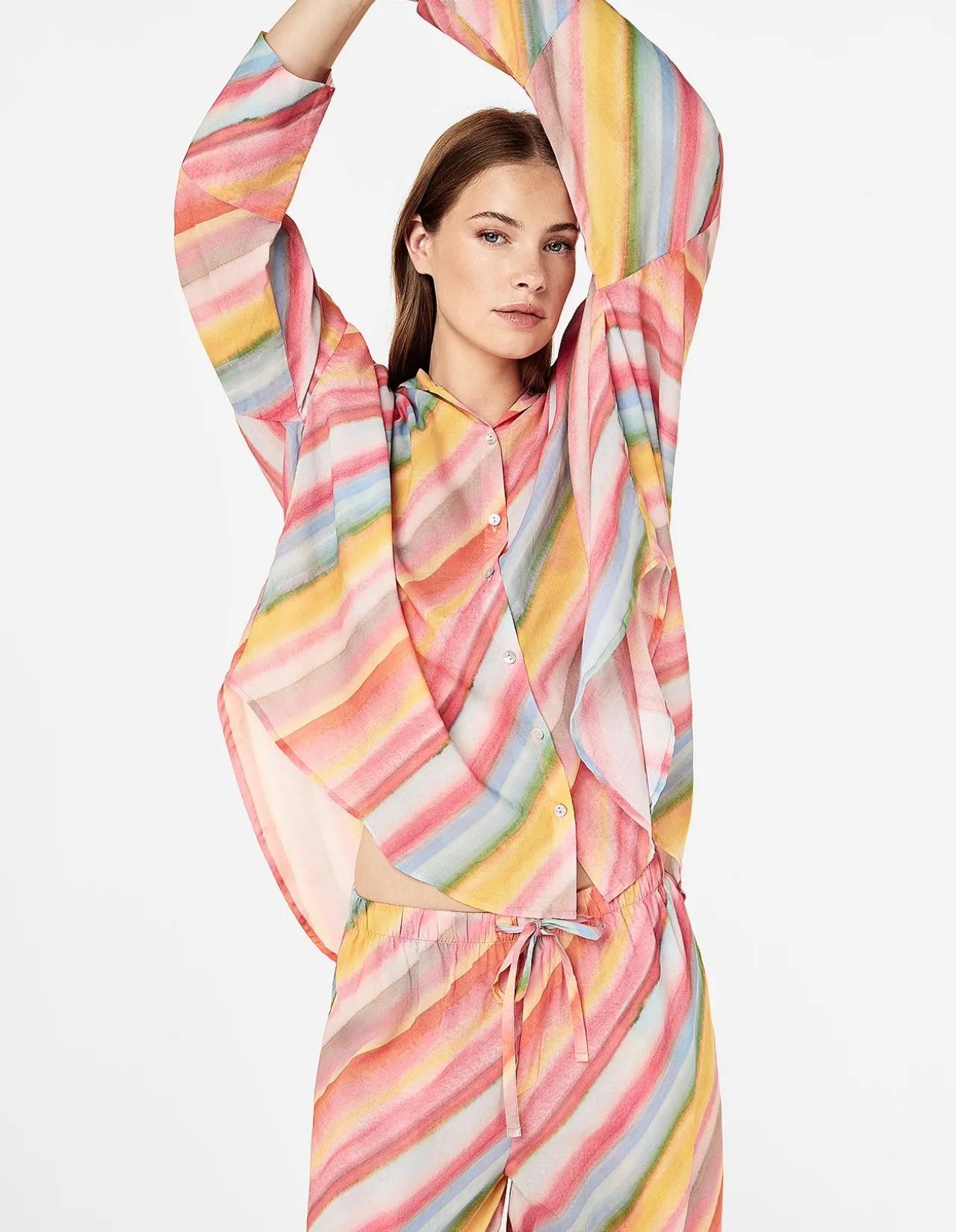 Sophie Stripe Full Length PJ