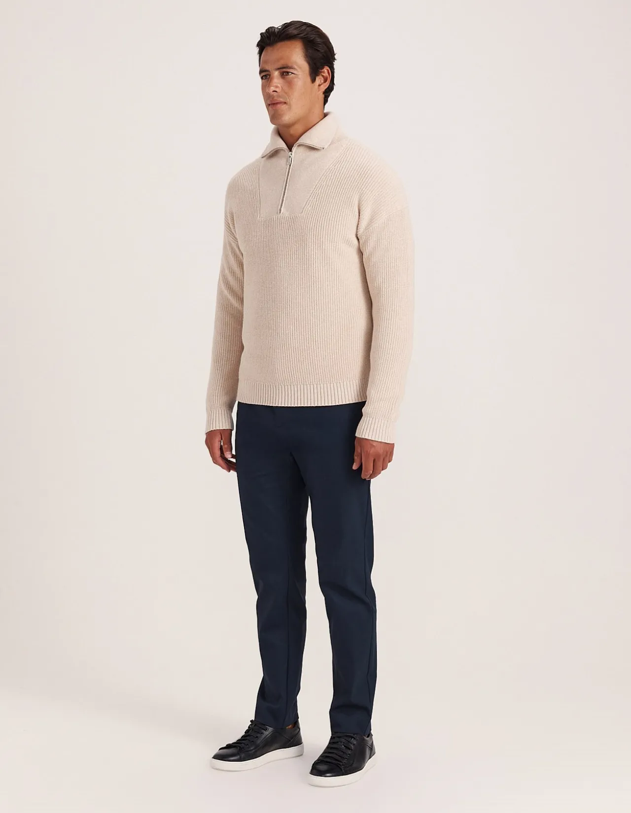SOREN QUARTER ZIP KNIT