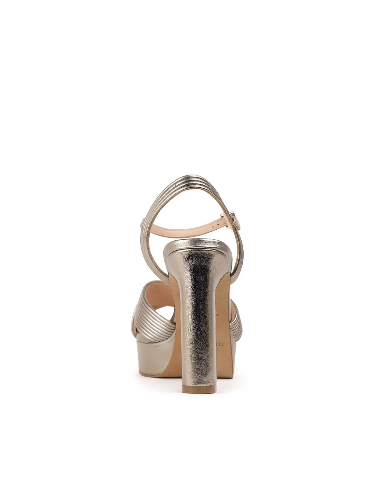 SORROW110 TUBED CROSSOVER PLATFORM SANDAL