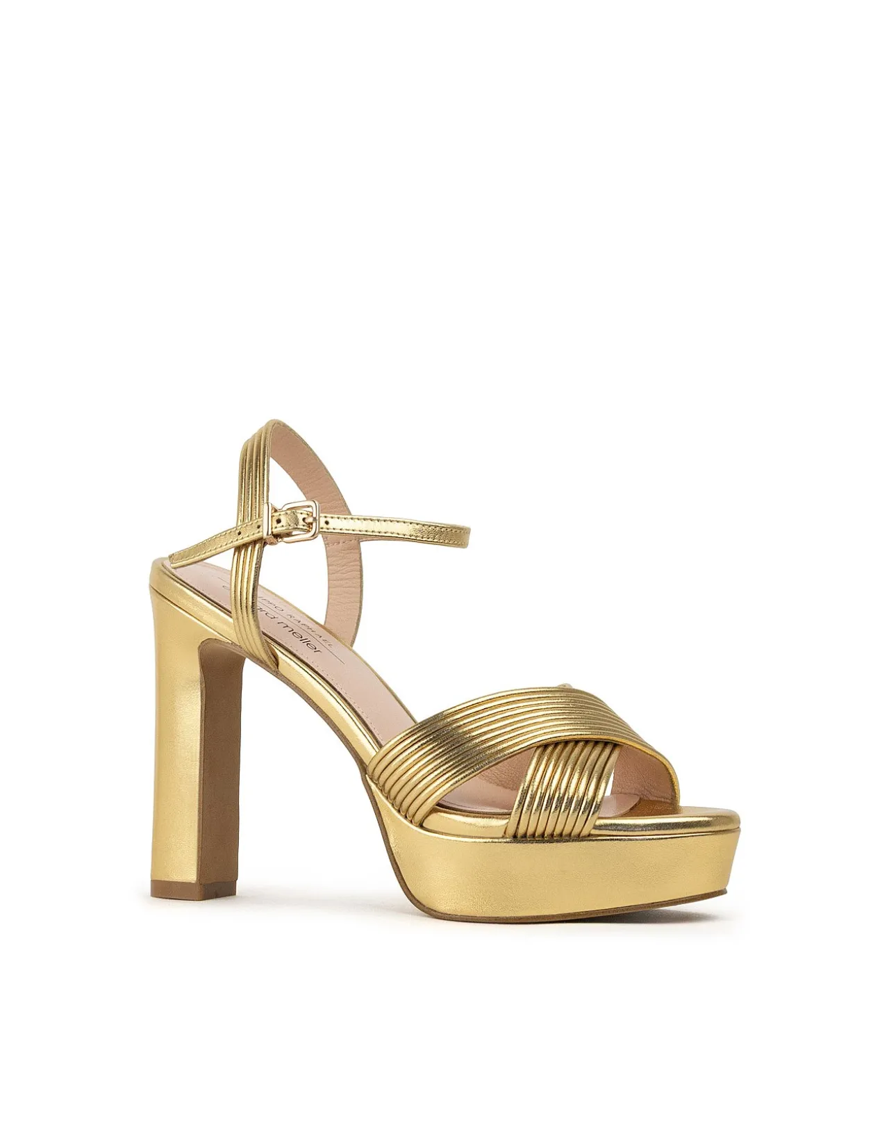 SORROW110 TUBED CROSSOVER PLATFORM SANDAL