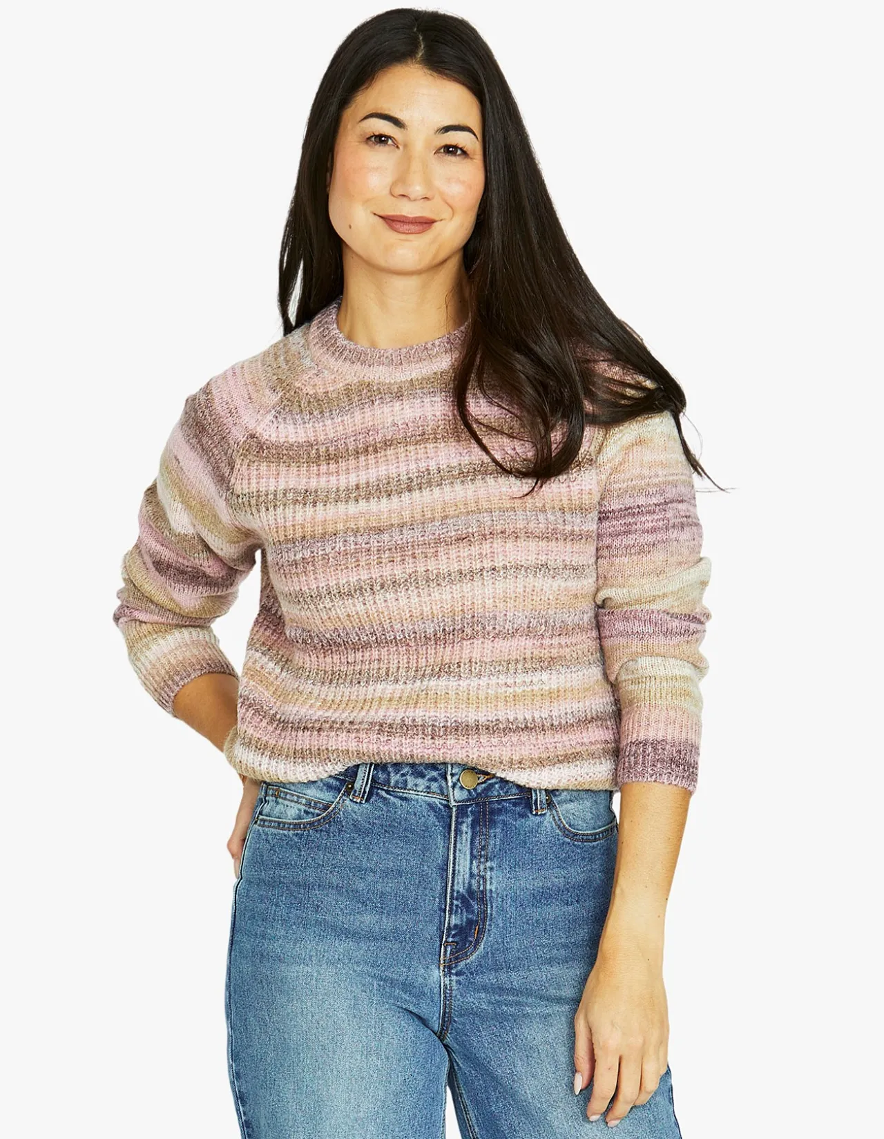 SPACE DYE PULLOVER