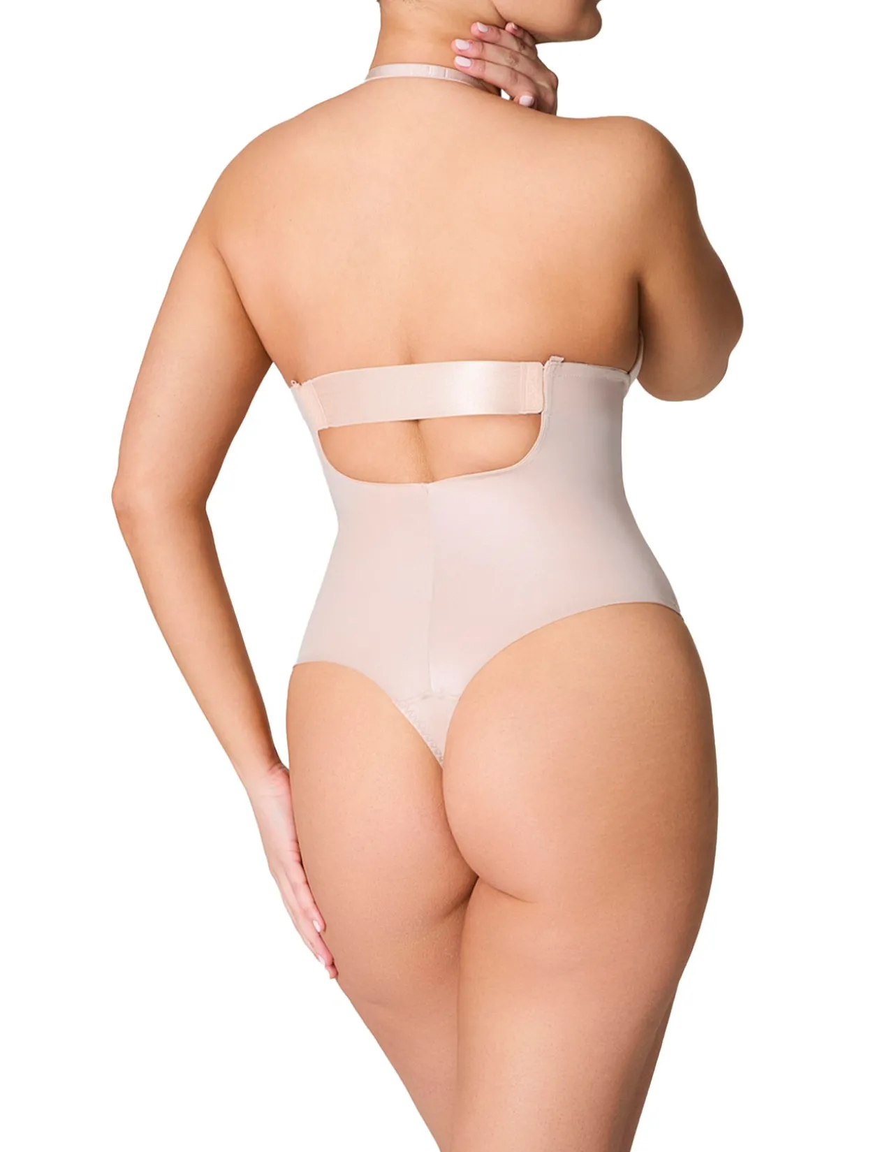 SPANXshape Suit Your Fancy Plunge Low-Back Thong Bodysuit