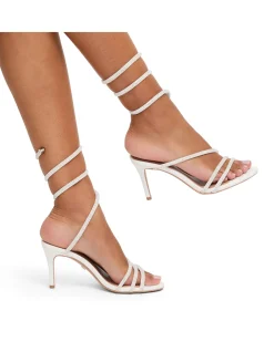 Spiral 80 Leather Heel