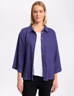 SPLICED POCKET SHIRT