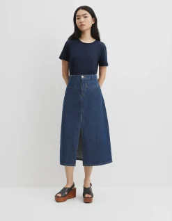 Split Midi Skirt