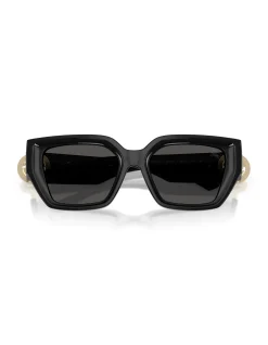 Square BLACK DARK GERY Sunglasses