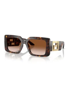 Square HAVANA BROWN GRADIENT Sunglasses