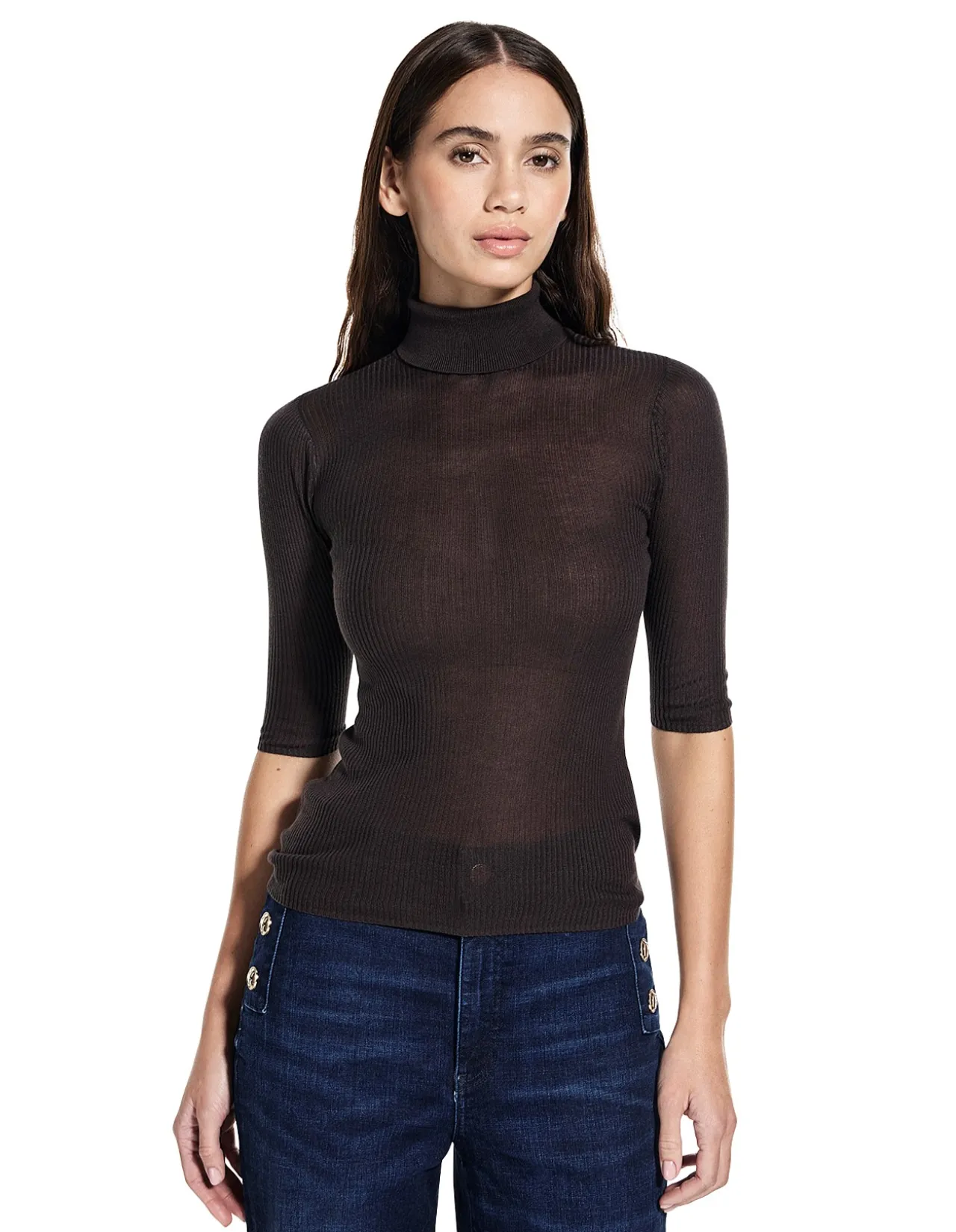 Ss Tn Rib Lou Sweater
