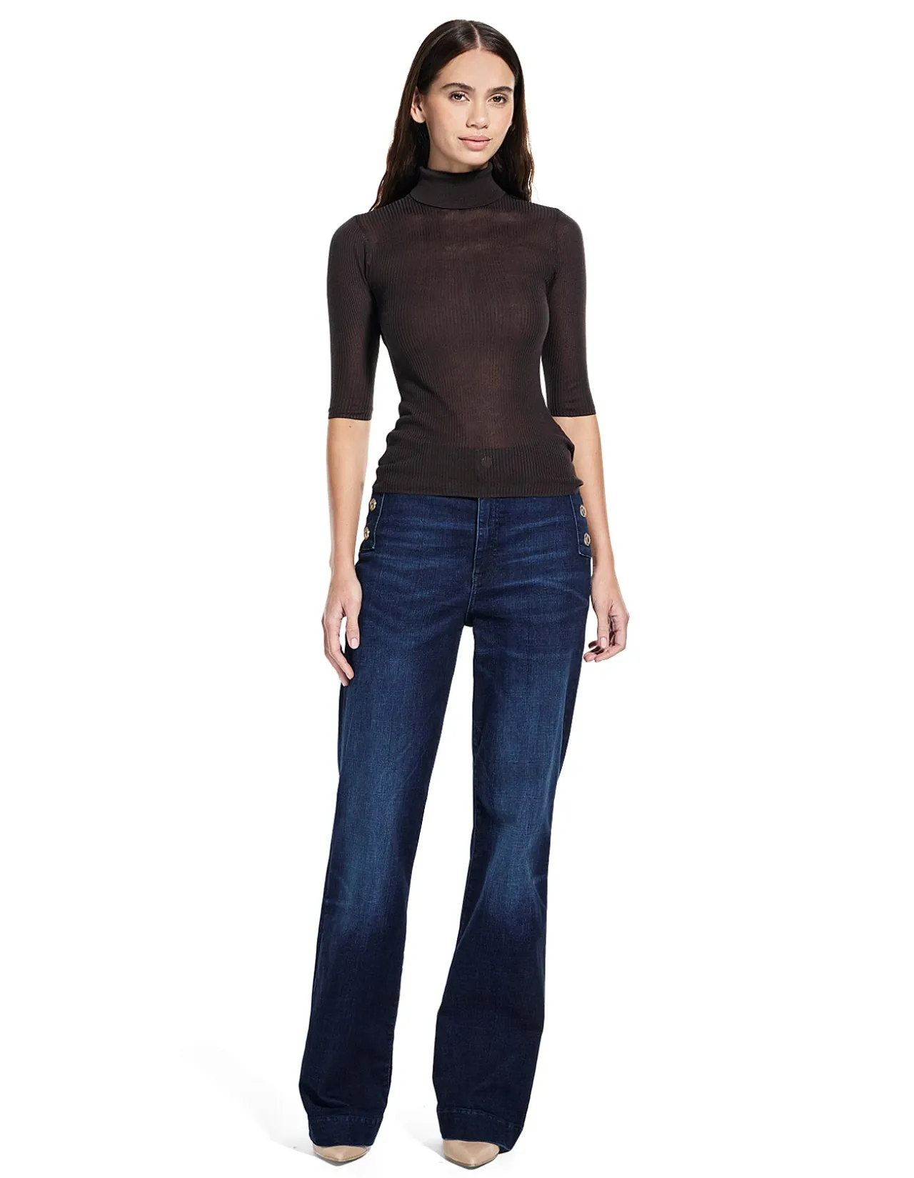 Ss Tn Rib Lou Sweater