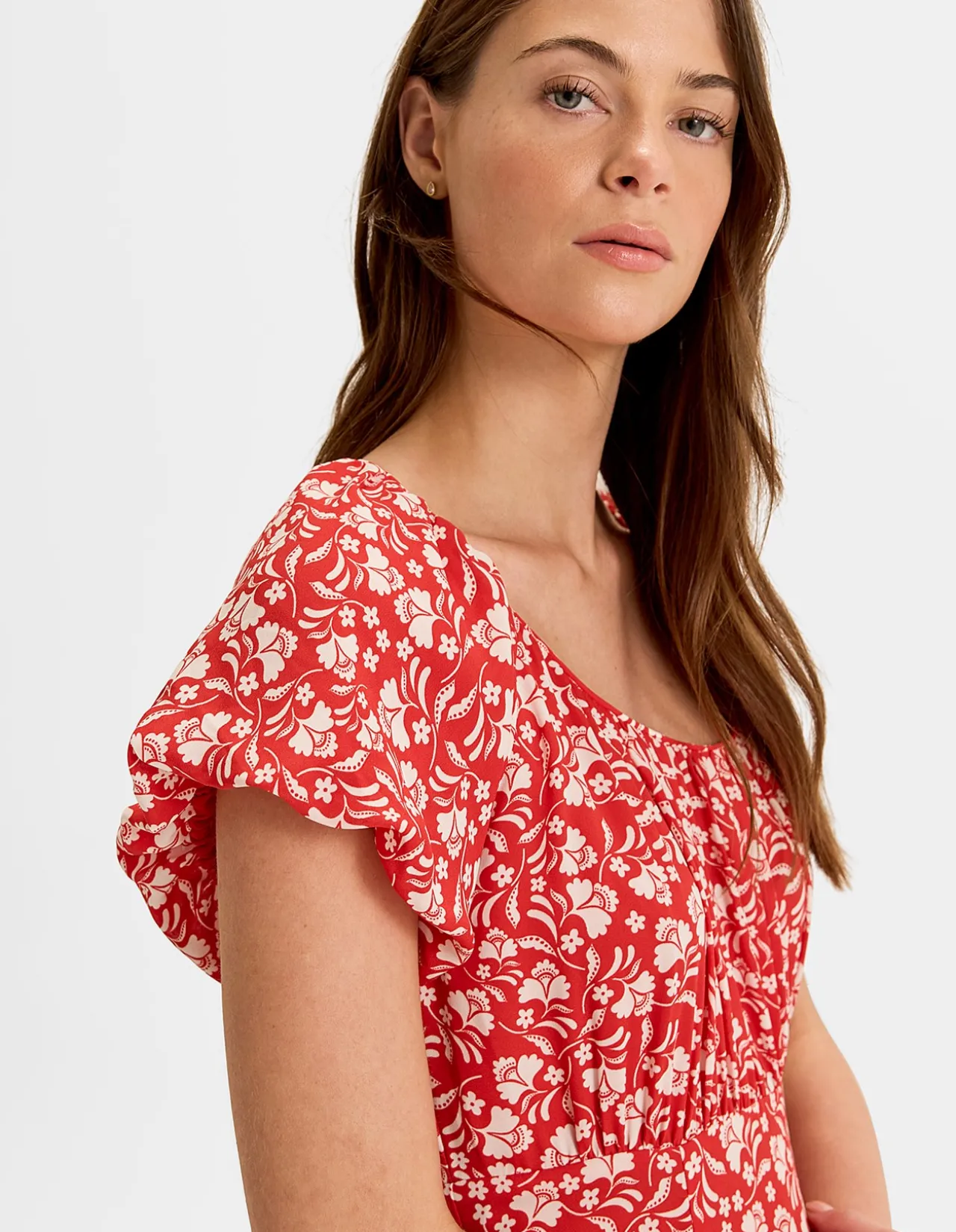 ST LUCIA MIDI DRESS
