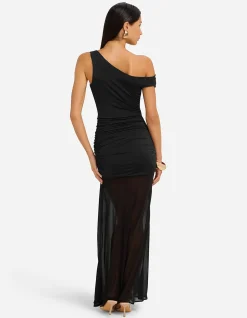 STEPHANIE ONE SHOULDER MAXI DRESS