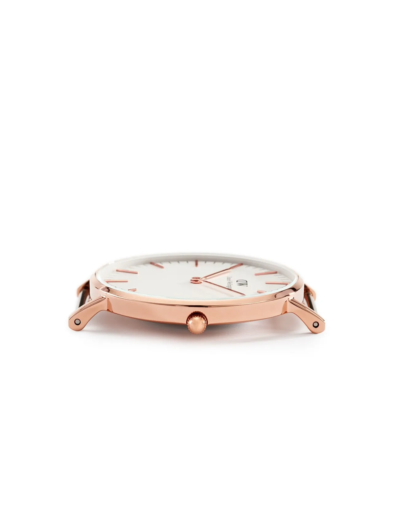 St Mawes 36mm Rose Gold White Dial Watch