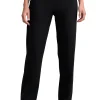 Straight Leg Ponte Pant - Black