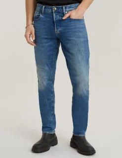 3301 Straight Tapered Stretch Denim Jeans