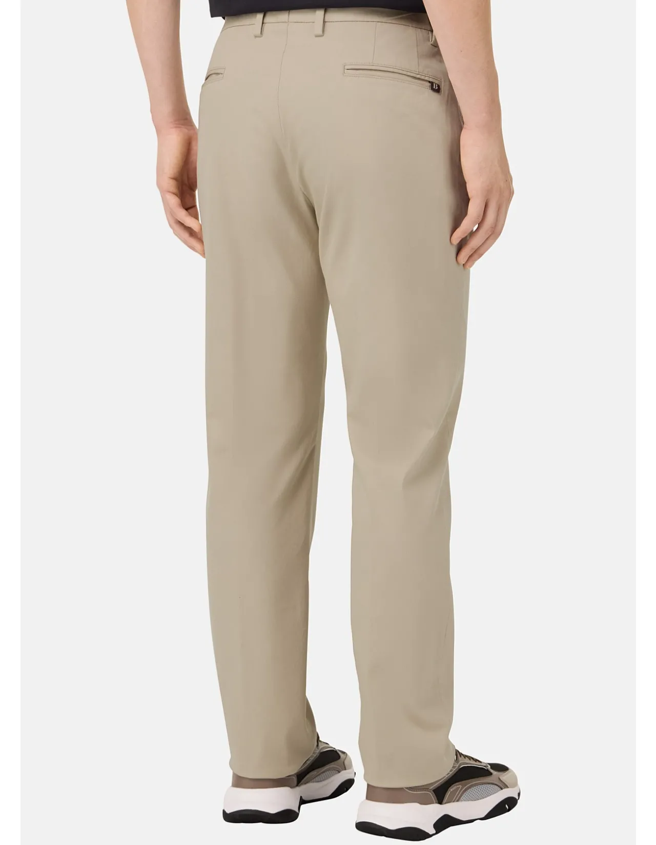 STRETCH COTTON TENCEL WINTER PANAMA PANTS