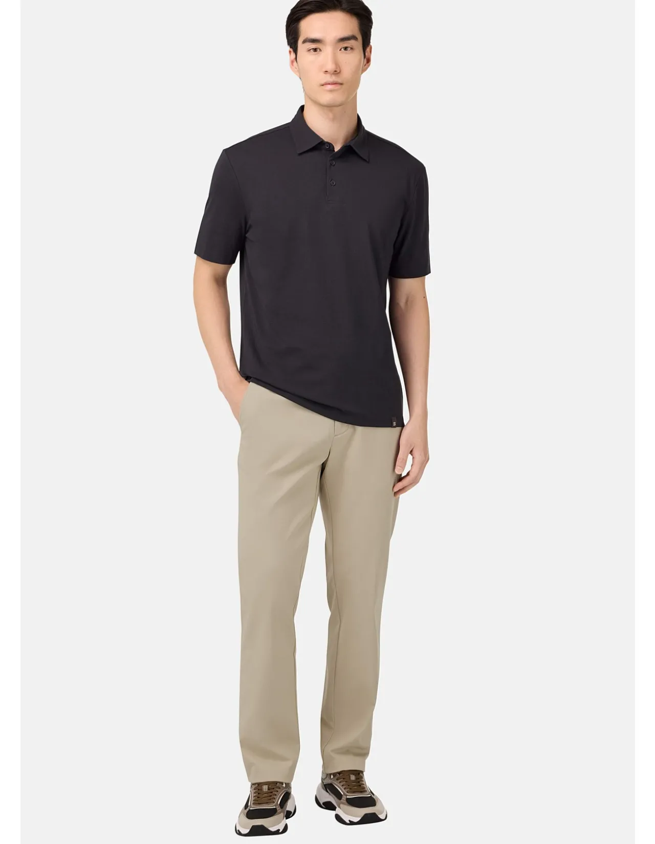 STRETCH COTTON TENCEL WINTER PANAMA PANTS