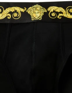 STRETCH ORGANIC WITH PRINTED ELASTIC WAISTBAND JERSEY BRIEF