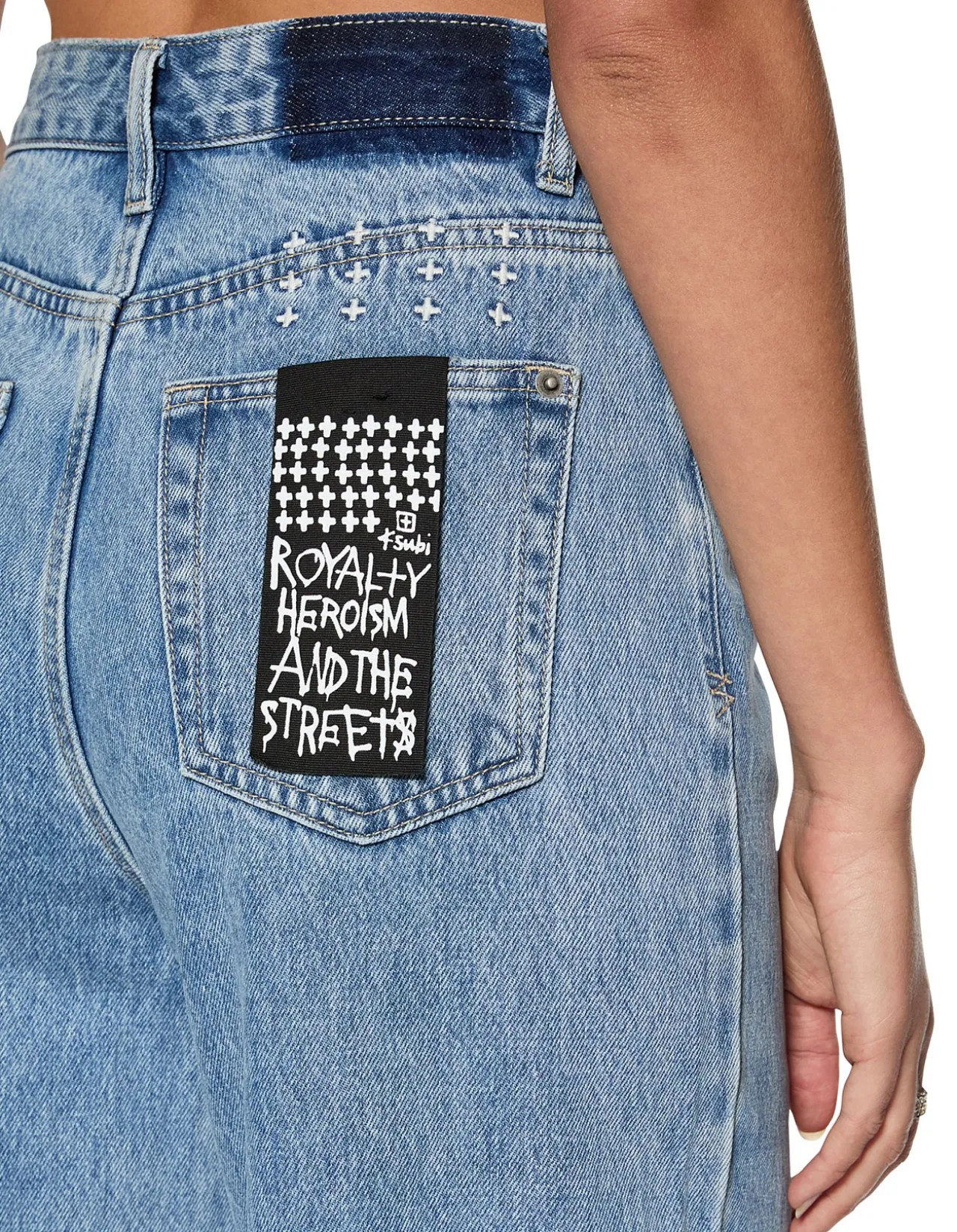 Strider High Rise Wide Leg Jean