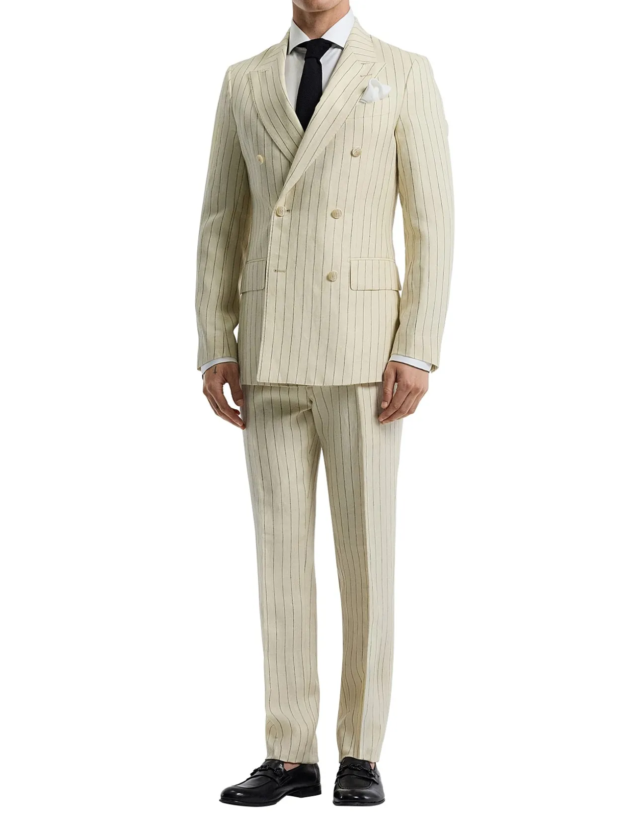 STRIPED DB SUIT JACKET