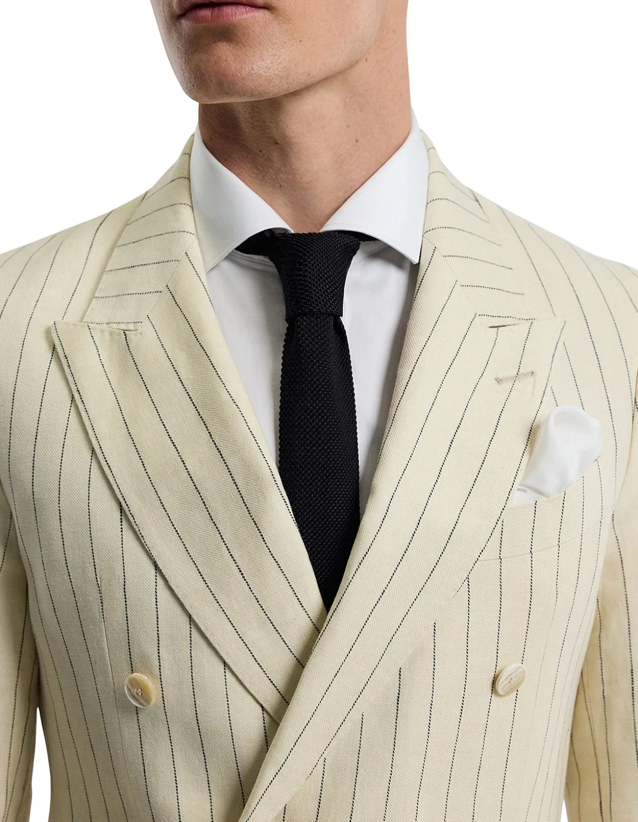 STRIPED DB SUIT JACKET