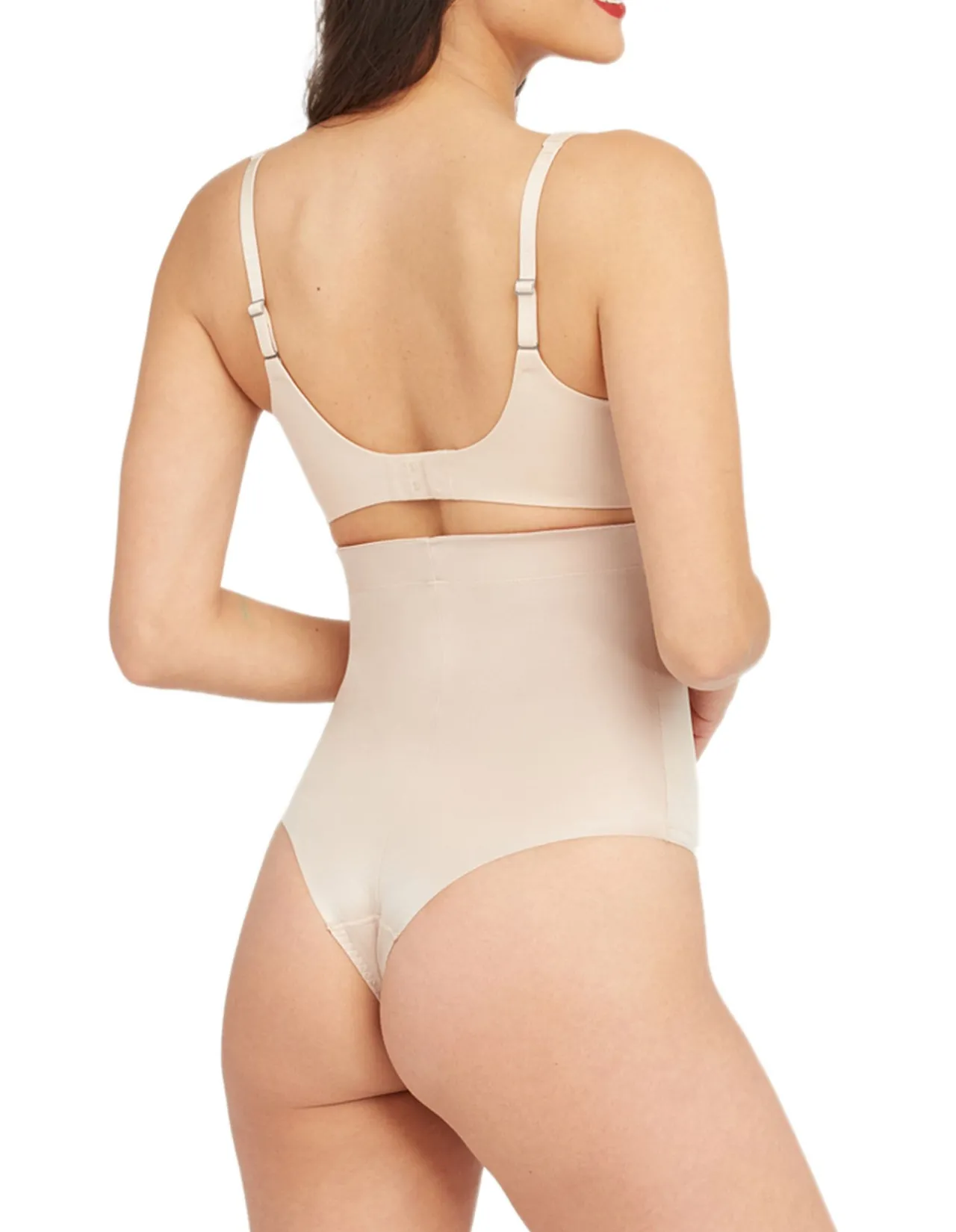SUIT YOUR FANCY HIGH-WAIST THONG