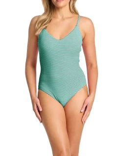 Summer Surf Ballerina One Piece Swimsuit