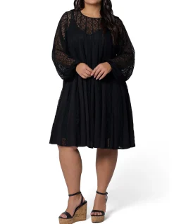 SUNDAY IN THE CITY-HEAVY MUSE MINI DRESS