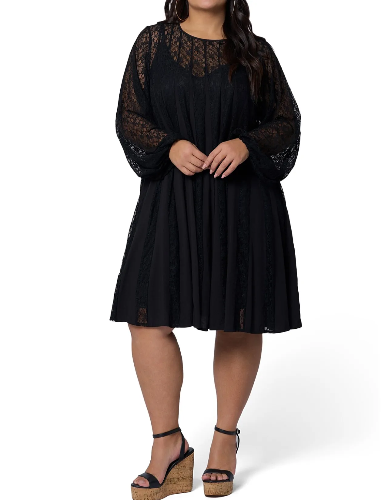 SUNDAY IN THE CITY-HEAVY MUSE MINI DRESS