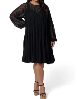 SUNDAY IN THE CITY-HEAVY MUSE MINI DRESS