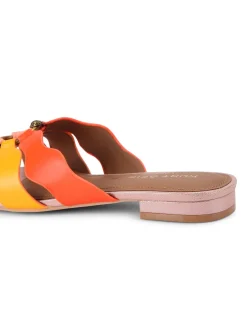 SUN WAVE FLAT SANDAL