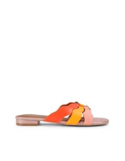 SUN WAVE FLAT SANDAL