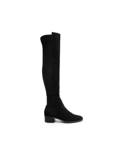 Tache Low Heel Knee High Boots