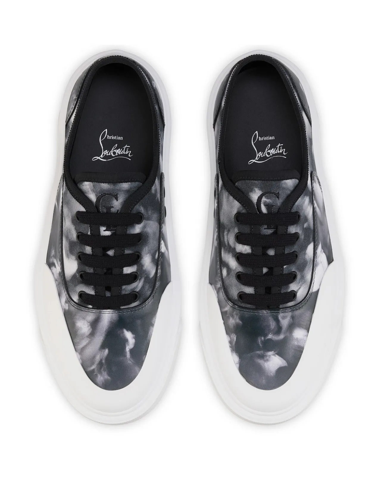 TACTICAL SKATE CALF MOISES TOILE MOISES BLACK WHITE SNEAKERS