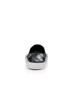 TACTICAL SKATE CALF MOISES TOILE MOISES BLACK WHITE SNEAKERS