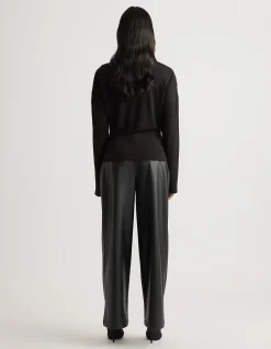 TAHLIA CINCHED LONG SLEEVE TOP