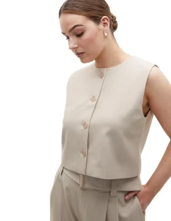 TAILORED SUIT TOP