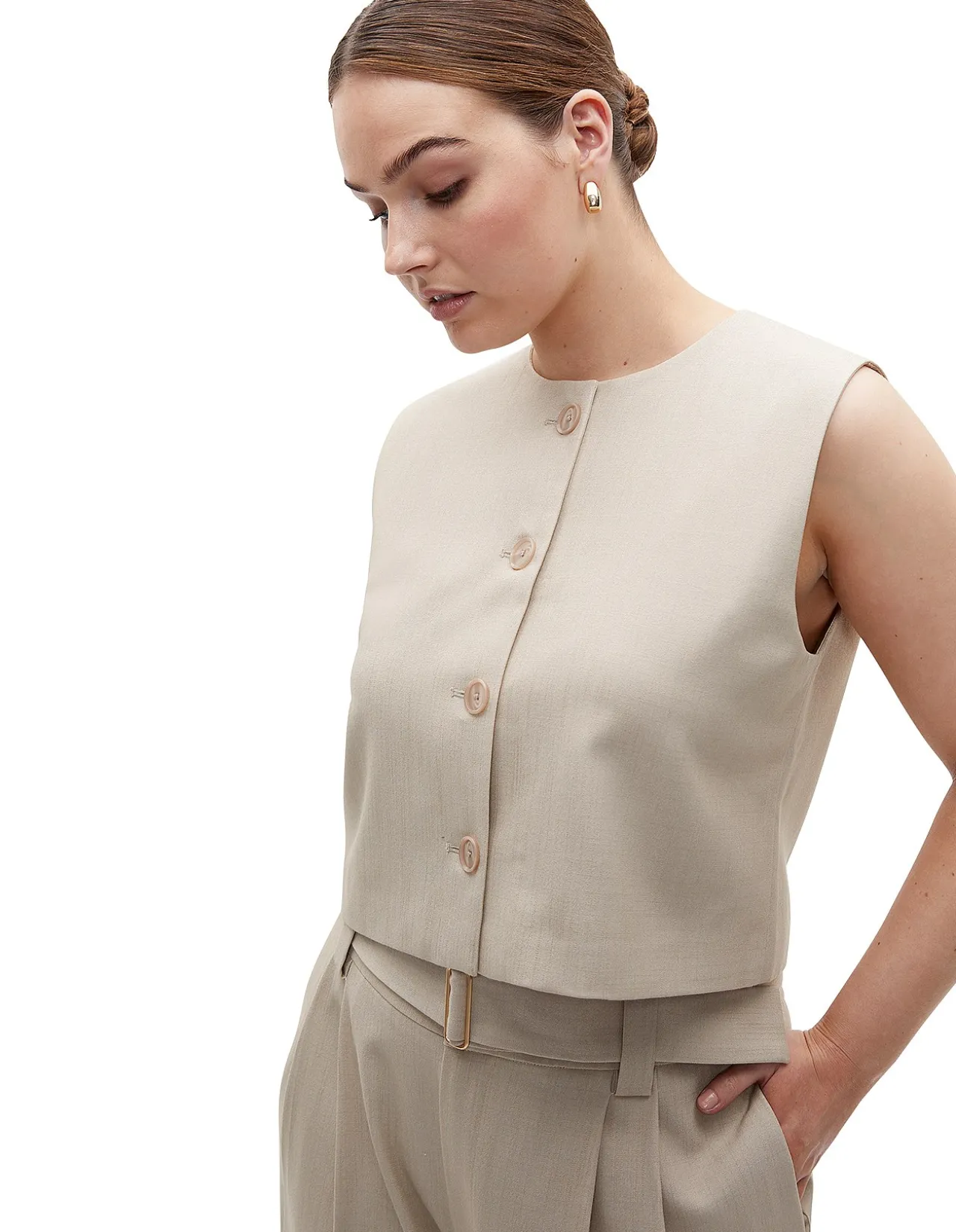 TAILORED SUIT TOP