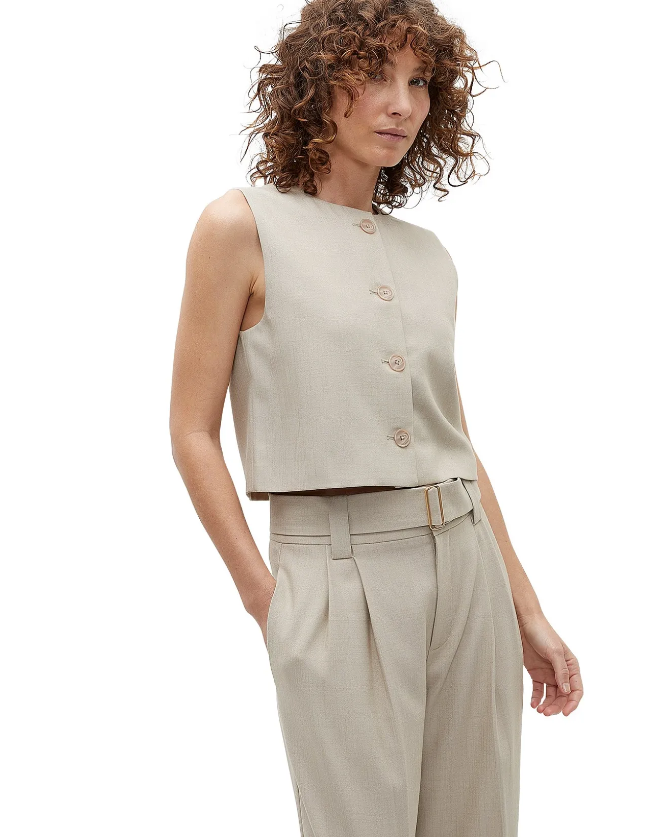 TAILORED SUIT TOP