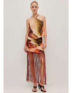Talea Fringe Skirt