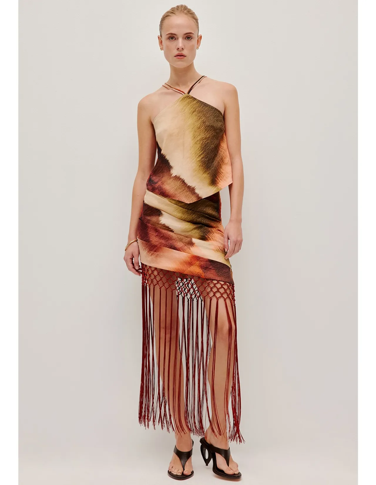 Talea Fringe Skirt