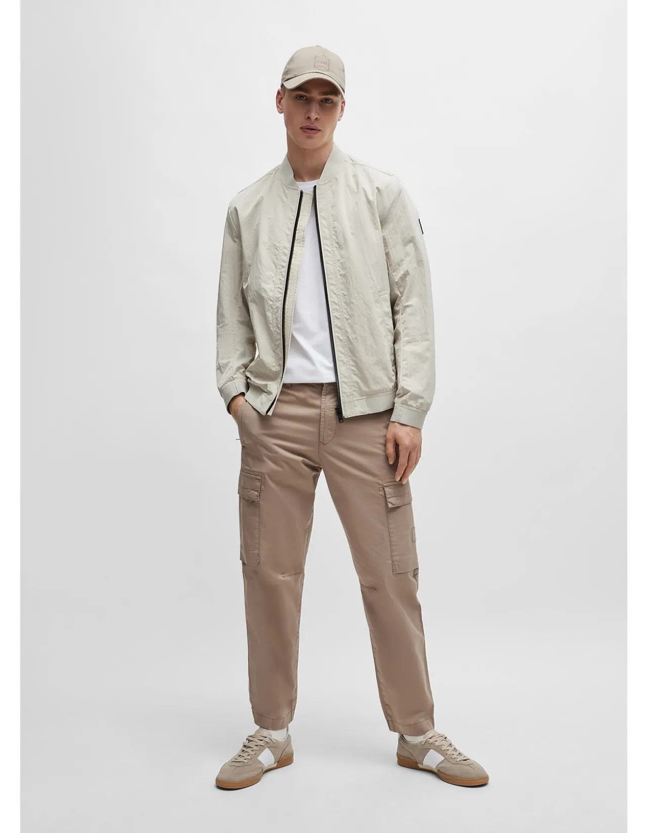 Tales Relaxed Fit Cotton Jersey T-shirt White