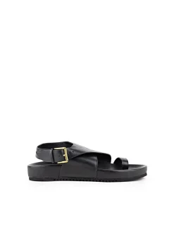 TAMRYN CROSSOVER SANDAL WITH TOE THONG