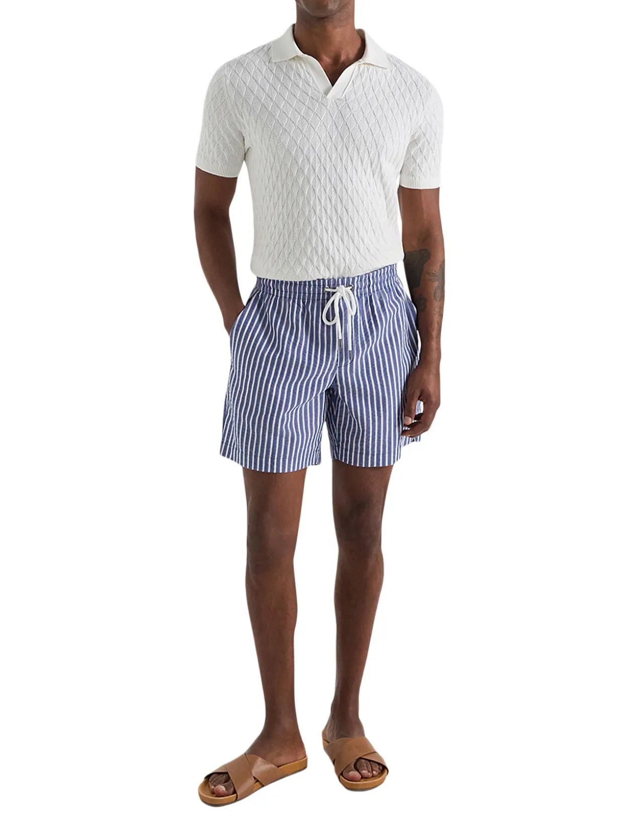 TAORMINA SEERSUCKER SHORT