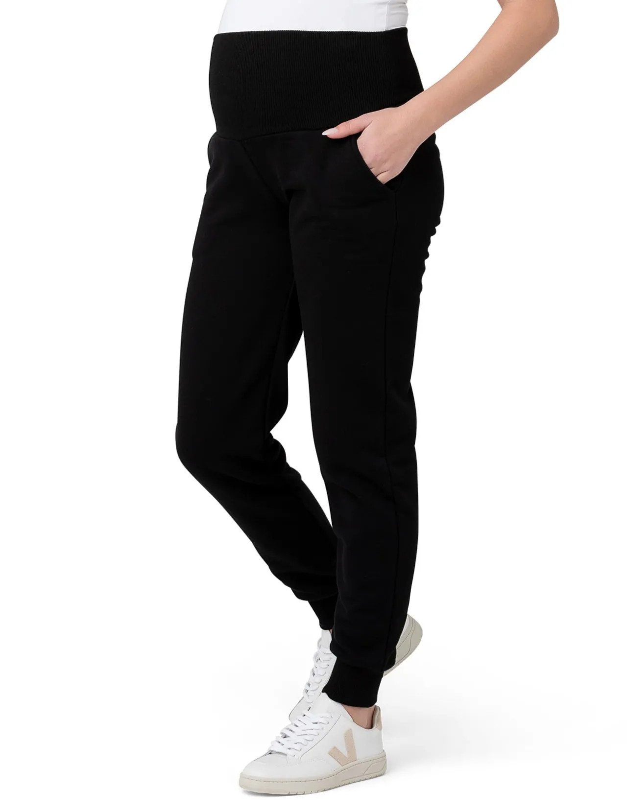 Taylor Over Tummy Joggers Slate
