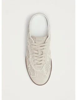 Tb.490 Mule Crochet Leather Sneakers