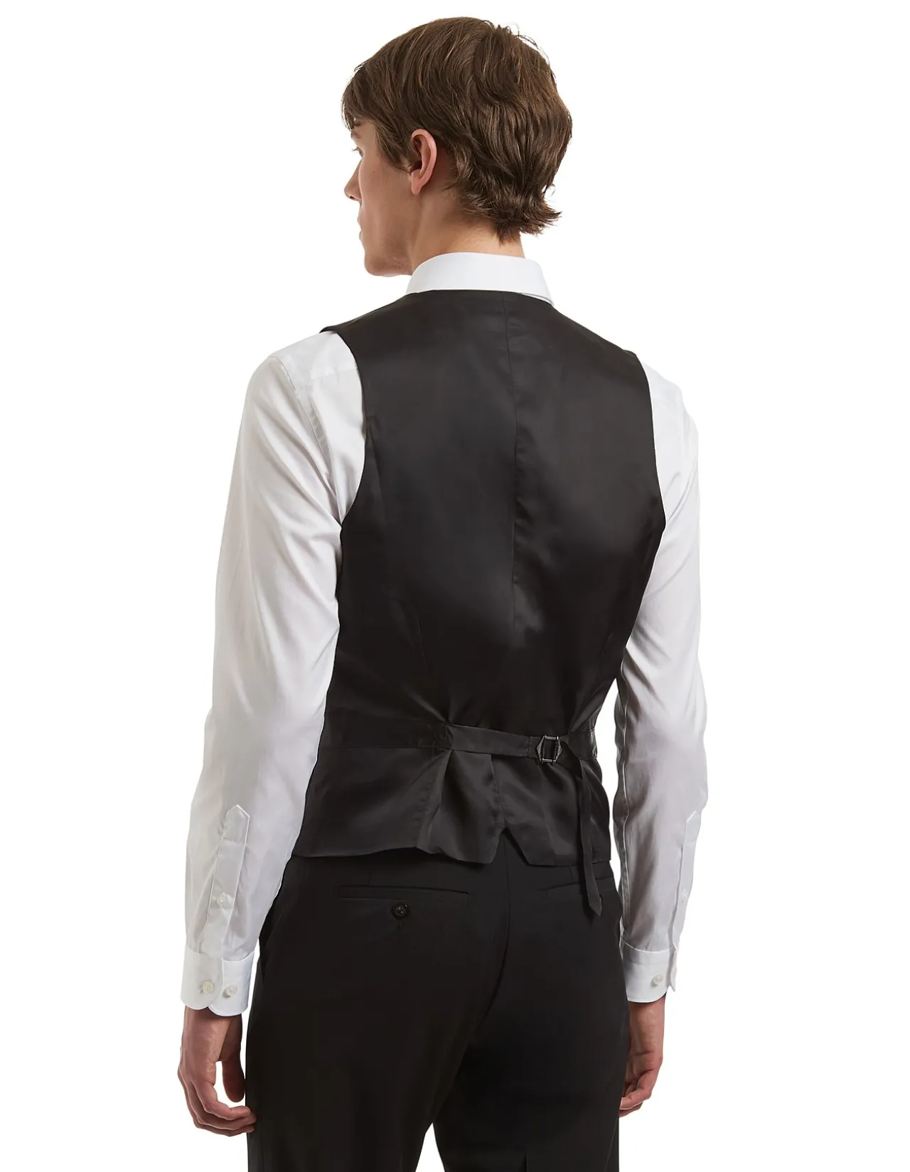 TB NATURAL STRETCH 5 BUTTON VEST